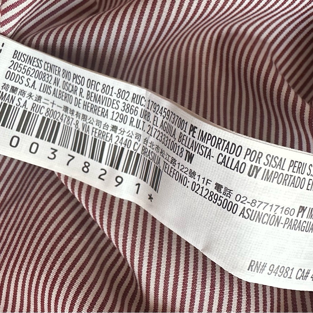 FOREVER 21 Shirt Womens Small Red White Plaid Long Sleeve Collared Button Down - Picture 13 of 14